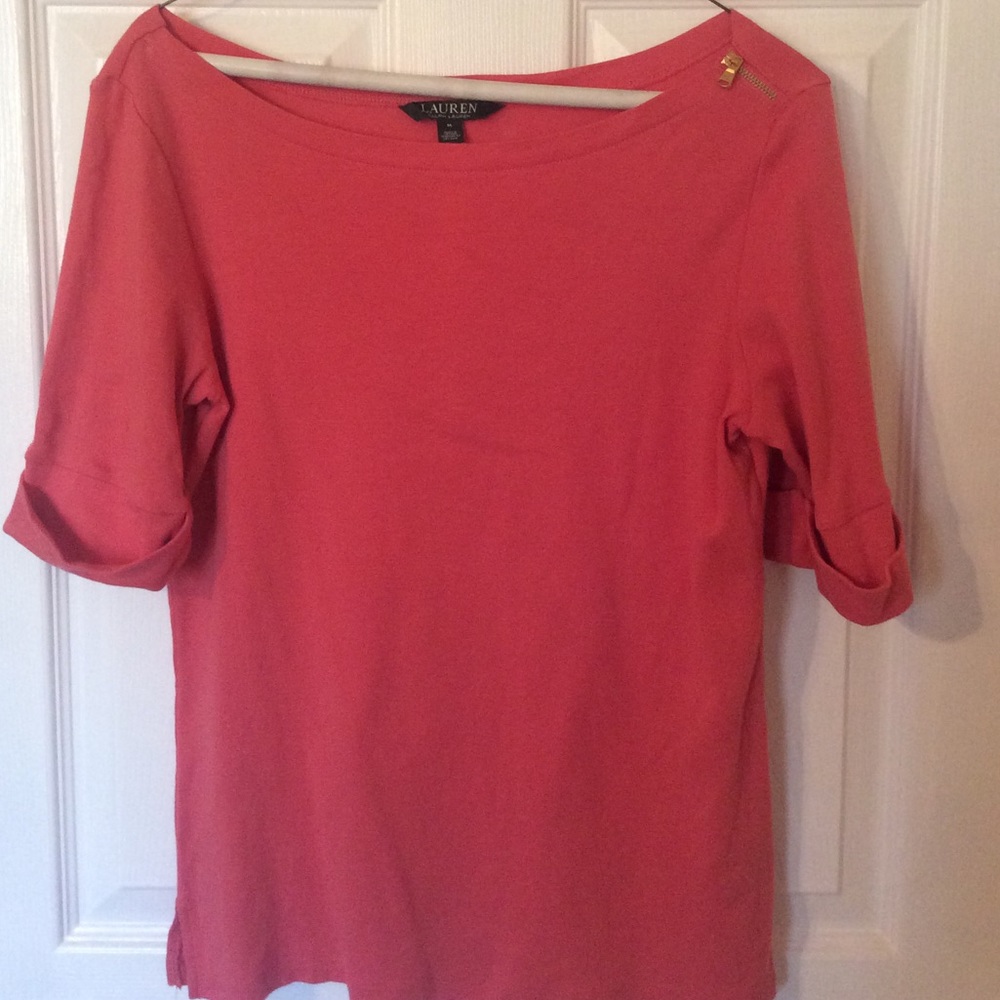 Ralph Lauren top with zipper